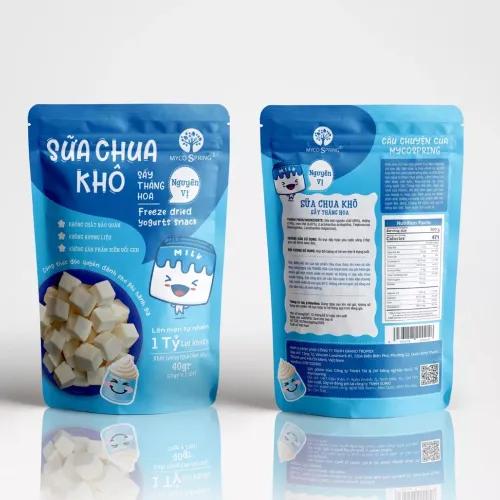 Sữa chua khô sấy thăng hoa nguyên vị MycoSpring