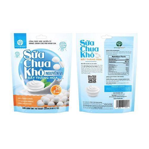 Sữa chua khô sấy thăng hoa nguyên vị MycoSpring